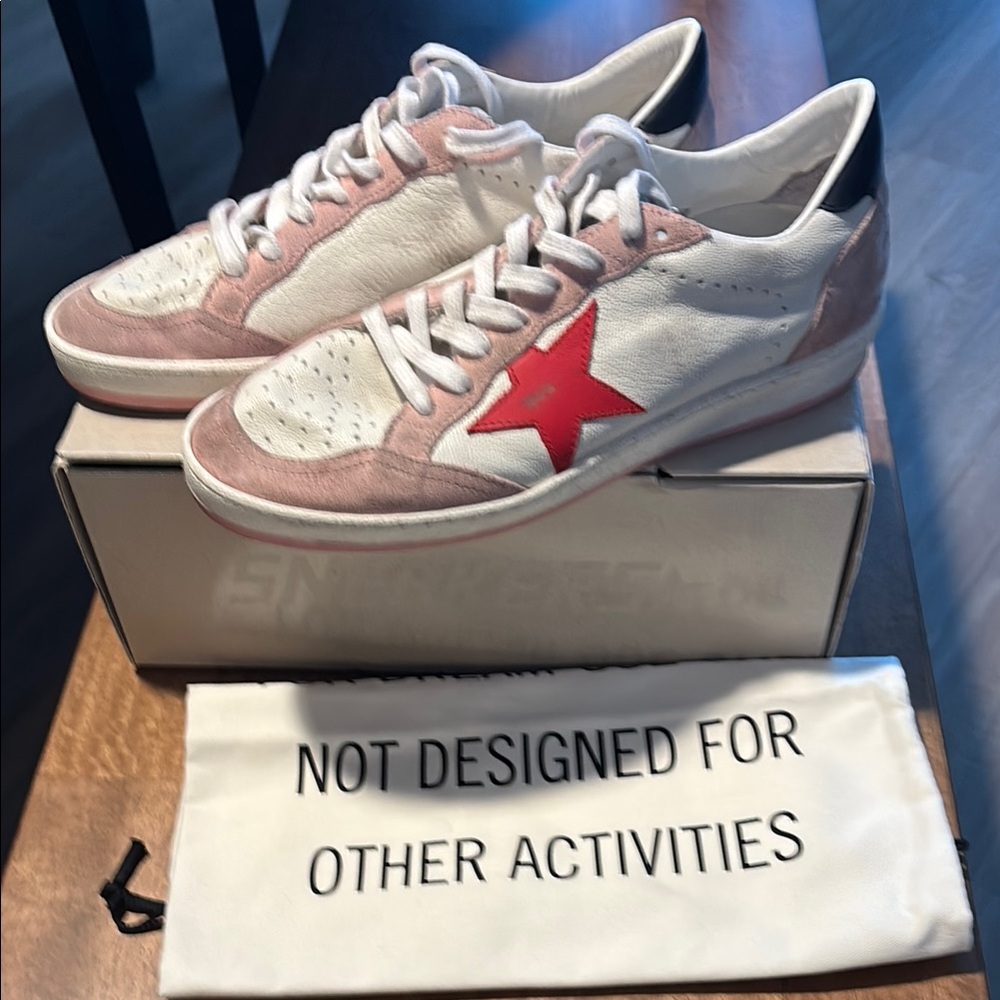Golden Goose Ballstar sz 39 valentines